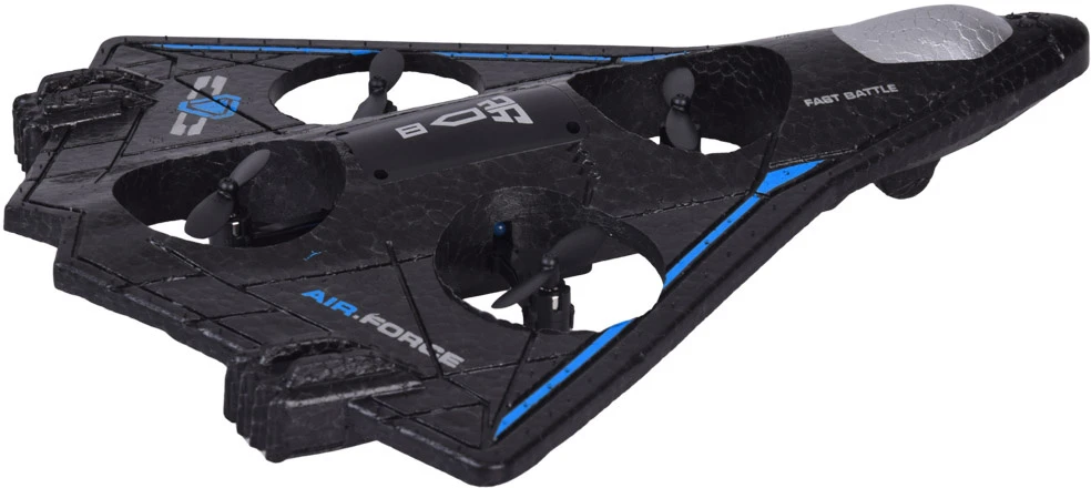 Jokomisiada Remote Controlled Lightweight Drone with LED Effects and 360° Stunts RC0751
