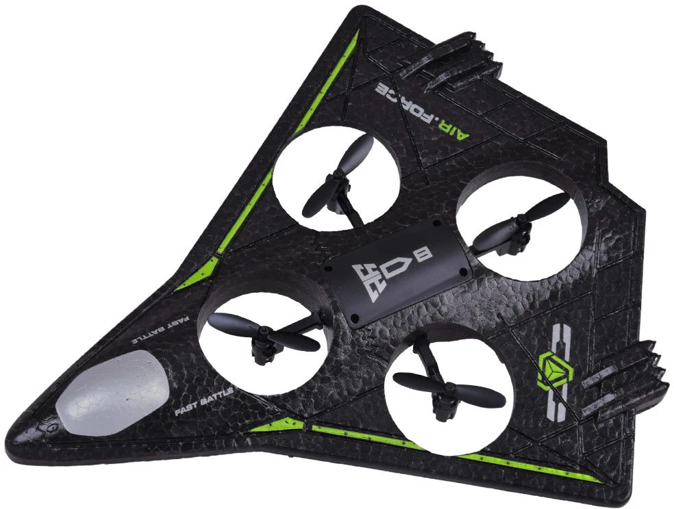 Jokomisiada Remote Controlled Lightweight Drone with LED Effects and 360° Stunts RC0751