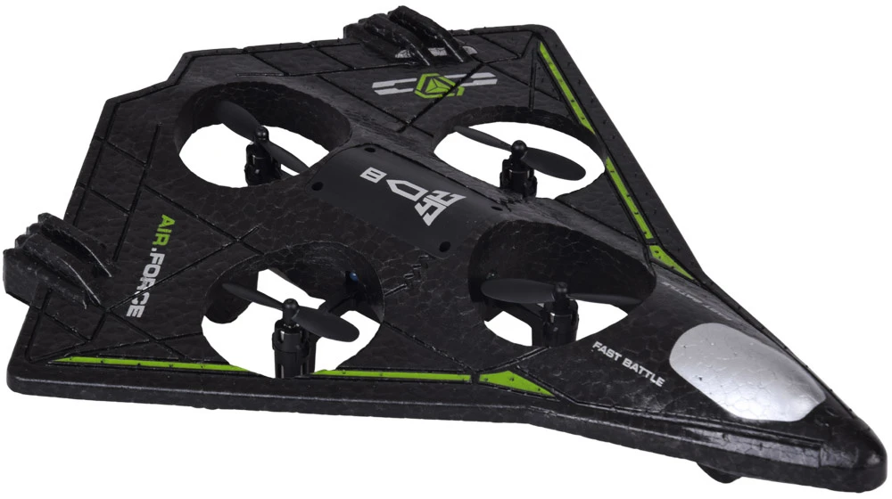 Jokomisiada Remote Controlled Lightweight Drone with LED Effects and 360° Stunts RC0751