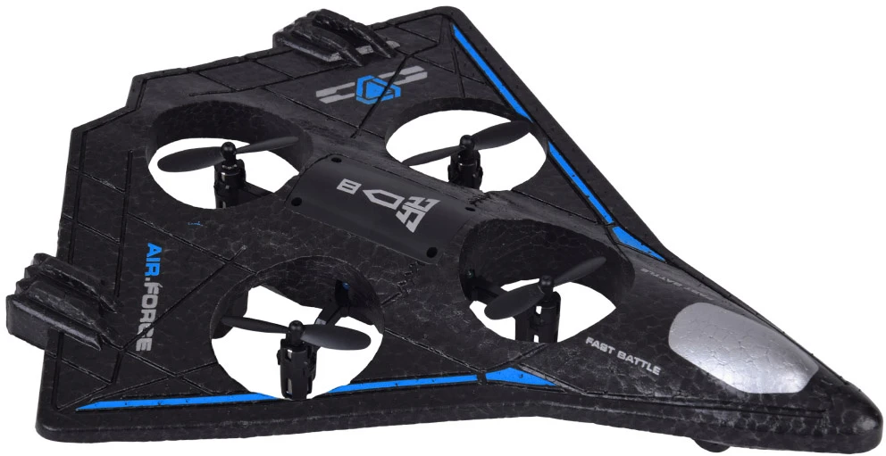 Jokomisiada Remote Controlled Lightweight Drone with LED Effects and 360° Stunts RC0751