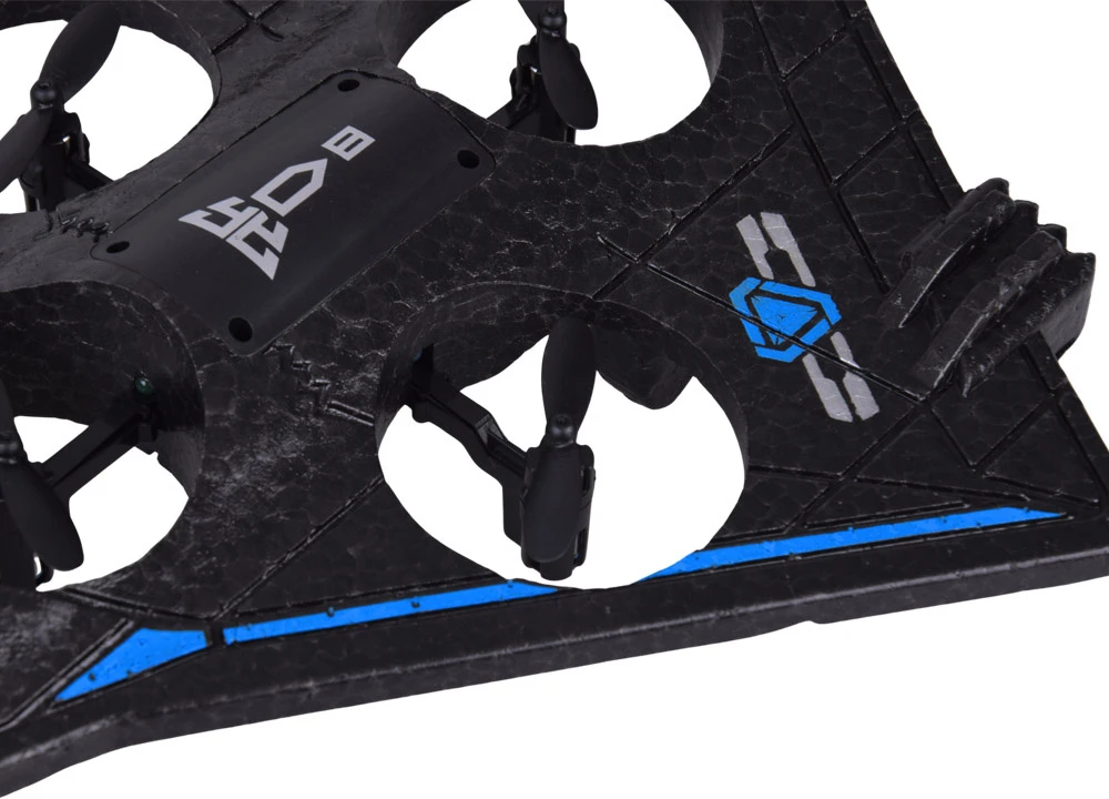 Jokomisiada Remote Controlled Lightweight Drone with LED Effects and 360° Stunts RC0751