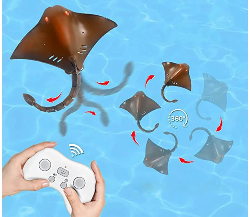 Jokomisiada Nuotoliniu būdu valdomas plūduriuojantis „Stingray Discover“ povandeniniai nuotykiai R/C RC0630