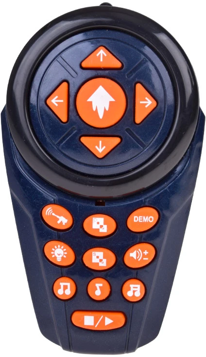 Jokomisiada Remote-controlled POLICE ROBOT - walks, dances, shoots and lights up RC0731
