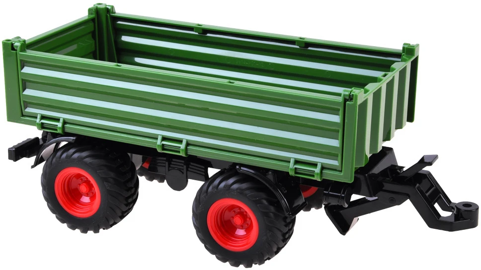 Jokomisiada Remote control tractor + žalias trailer RC0602