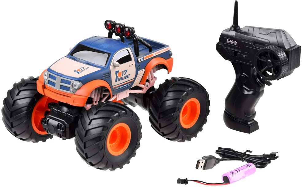 Jokomisiada Monstras sunkvežimis "Big Foot pilot" 2,4 GHz RC0563