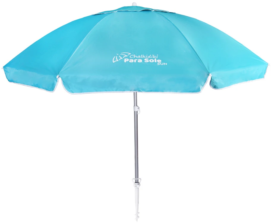 Jokomisiada Beach Garden Umbrella Chalkidiki Para Sole Sun UPF 50+ 240cm ARMED SP0810