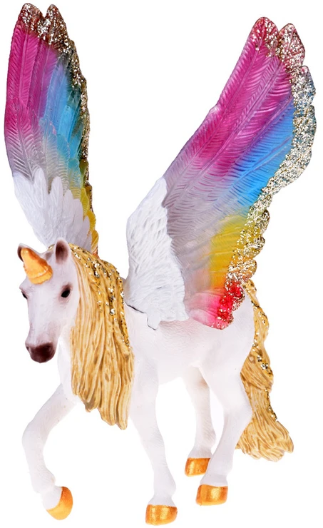 Jokomisiada Pasakų figūrėlė arklys Vienaragis Pegasas su sparnais ZA5019