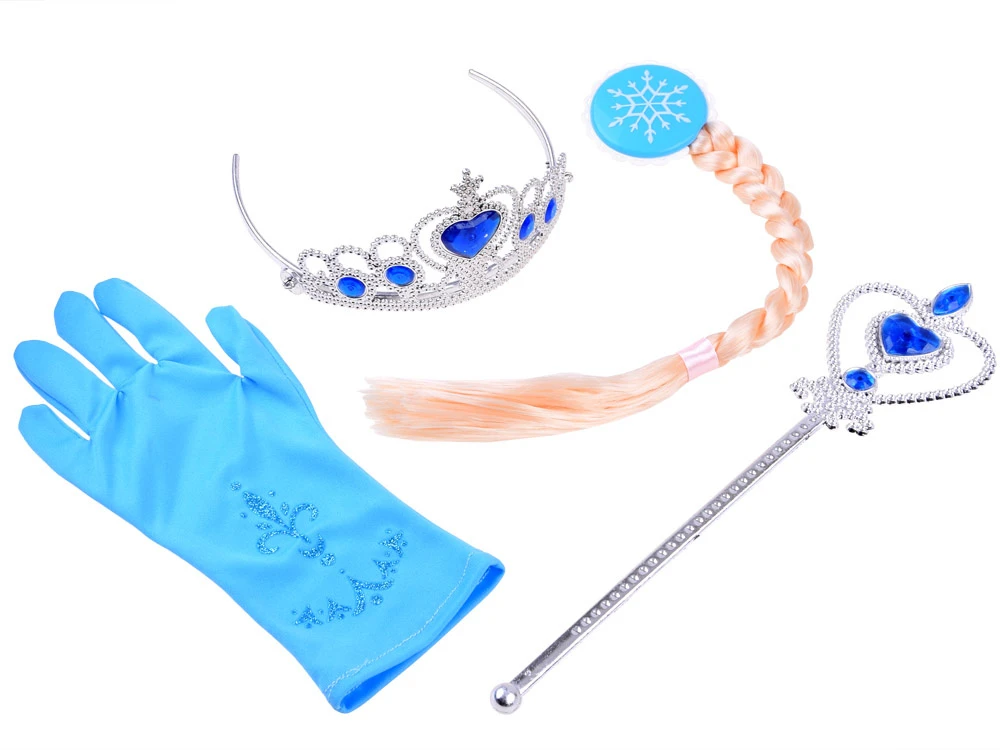 Jokomisiada Rinkinys princesės su pasakomis Crown Hair ZA3967