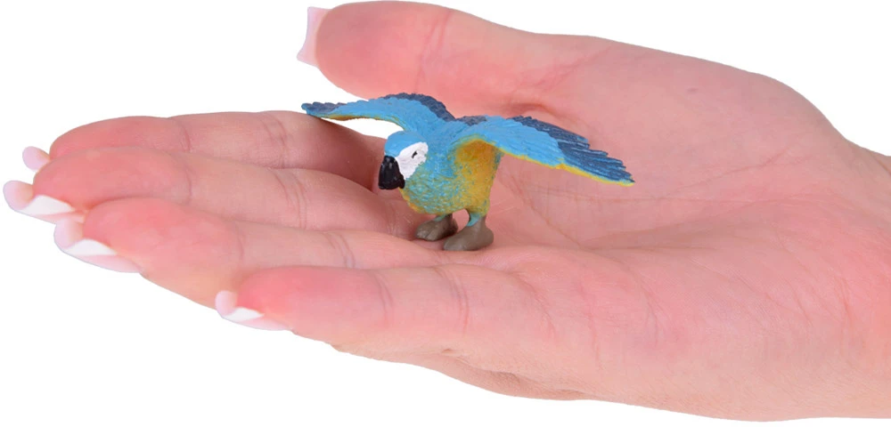 Jokomisiada BIRD figūrėlė x10 Spalvingi egzotiniai paukščiai - gyvūnai dėžutėje ZA5295