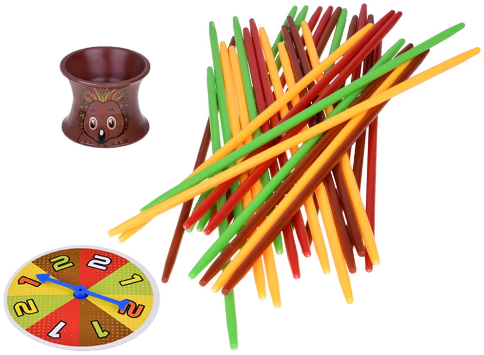 Jokomisiada PICK-UPS arkadinis ir šeimos žaidimas CRAZY HEDGEHOG - paprastos taisyklės GR0686