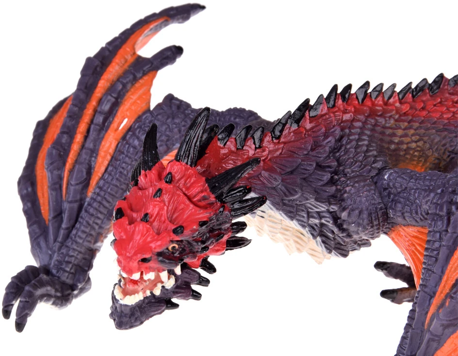 Jokomisiada Gray and oranžinis Dragon toy figure 21 cm ZA5022