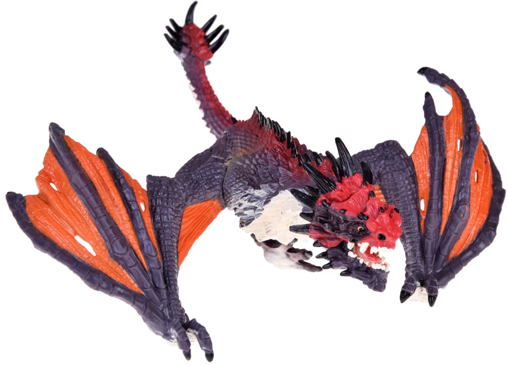 Jokomisiada Gray and oranžinis Dragon toy figure 21 cm ZA5022