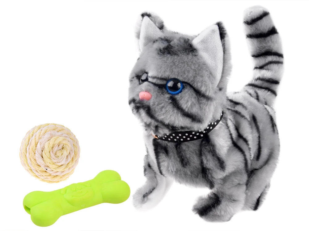 Jokomisiada Pilka miela interaktyvi kačiuko judesiai, pasivaikščiojimai, meows