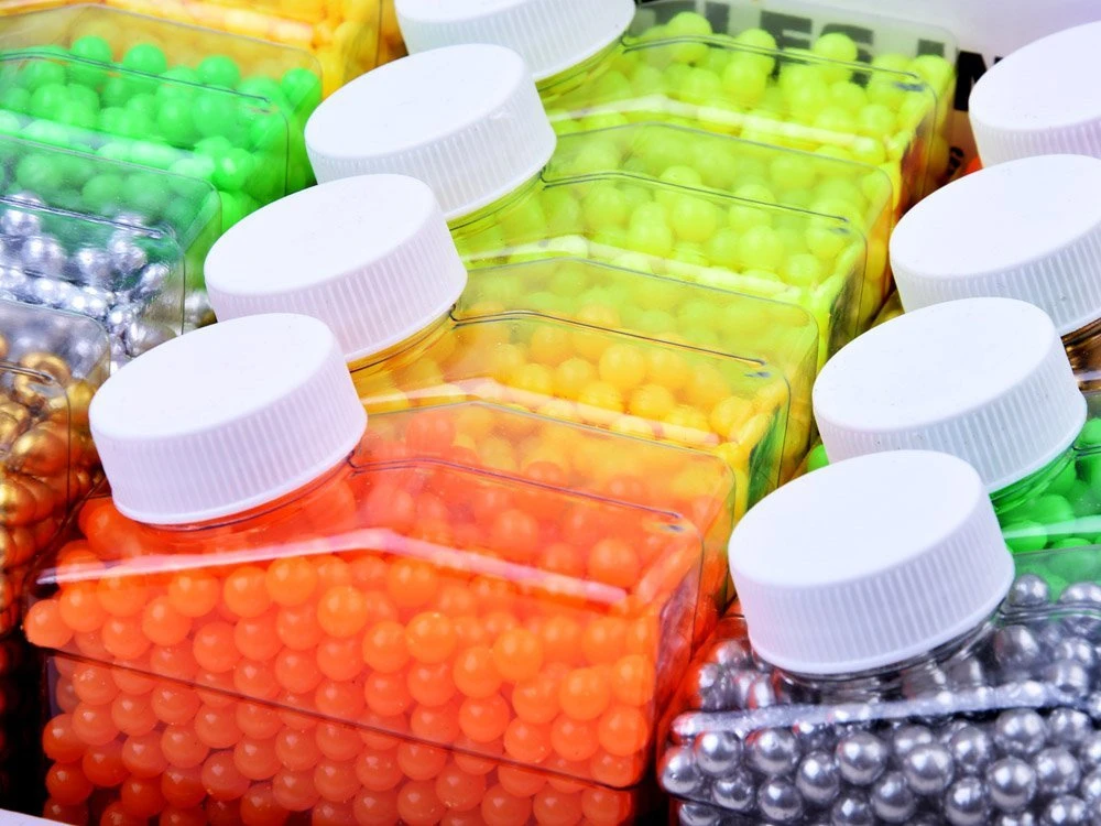 Jokomisiada Plastic balls for gun cartridges 6 mm ZA2474