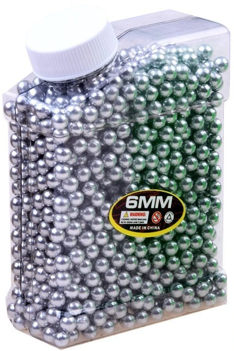 Jokomisiada Plastic balls for gun cartridges 6 mm ZA2474