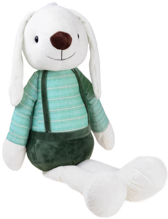 Jokomisiada Pliušinis triušis šortų talismane 60cm