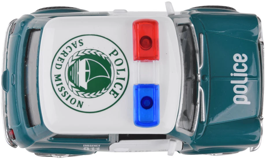 Jokomisiada Policijos automobilis, metalinis, varstomos durys 1:38 ZA4776