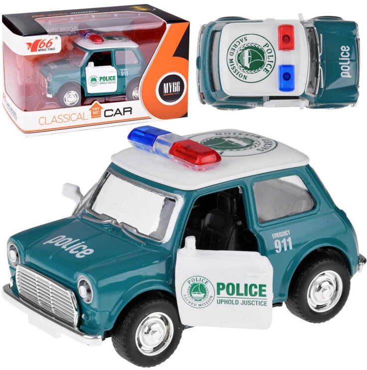 Jokomisiada Policijos automobilis, metalinis, varstomos durys 1:38 ZA4776