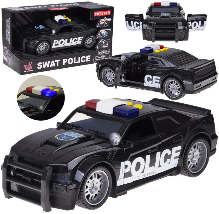 Jokomisiada Police car, police car, SWAT, sound and light effects ZA5847