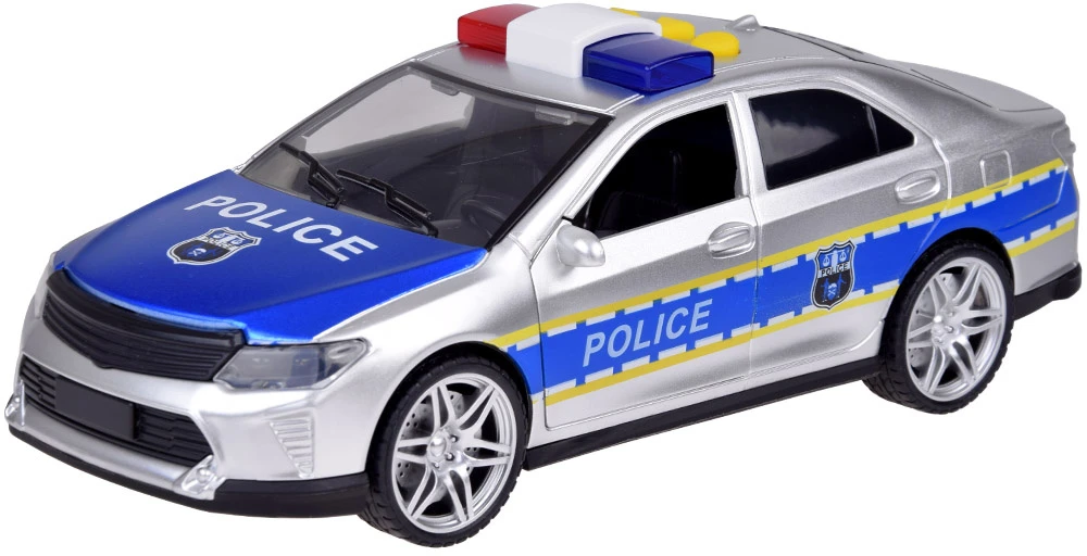 Jokomisiada Policijos automobilis policijos automobilis skleidžia šviesos garsus atidarant duris ZA5221