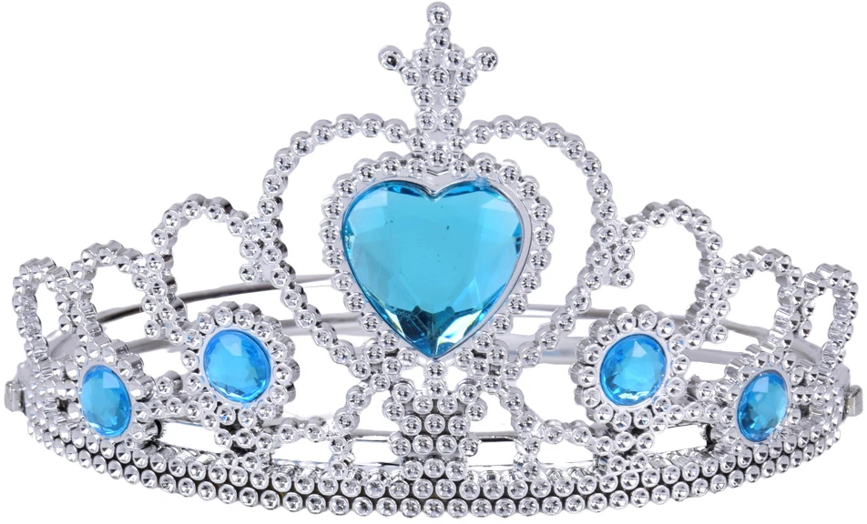 Jokomisiada Jokomisiados princesės kostiumas „LEDO KARALIENĖ“ – apsiaustas ir papuošalų rinkinys ZA6028