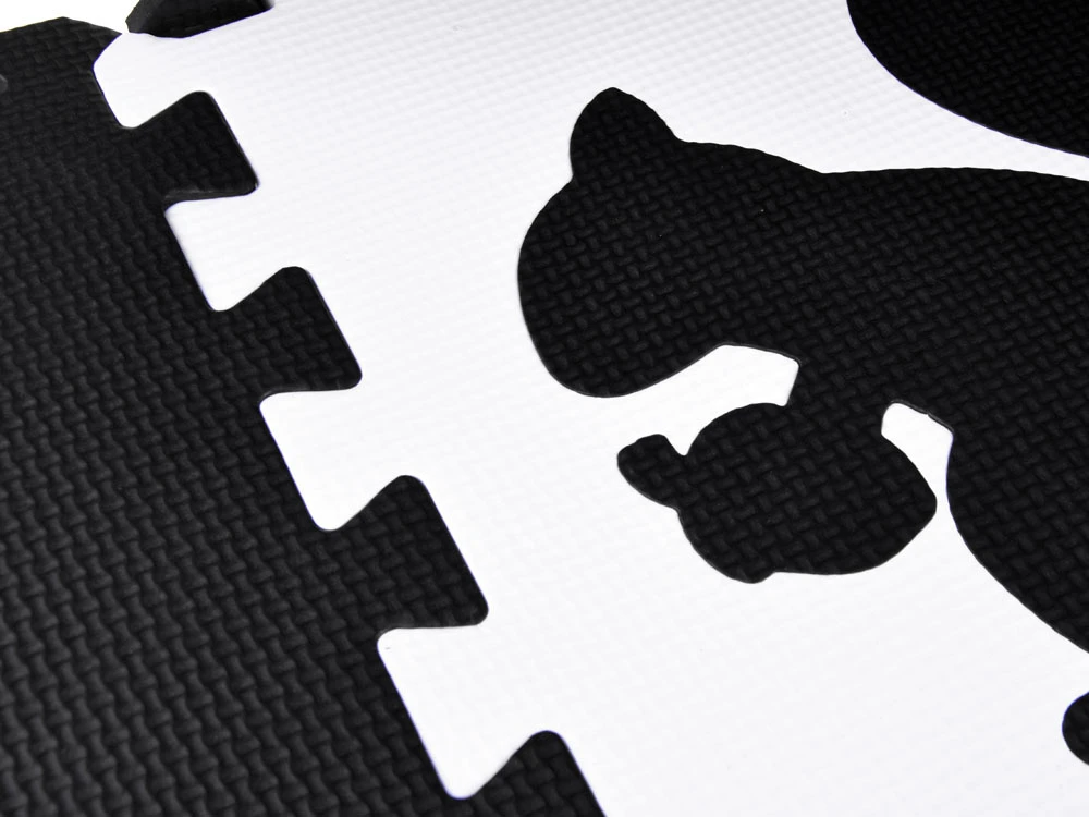 Jokomisiada Dėlionė FOAM Contrast Mat Animals Shapes