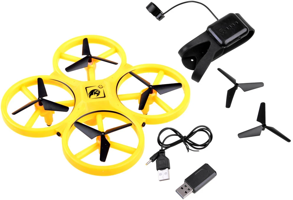 Jokomisiada Rankomis valdomas dronas + keturkojis nuotolinio valdymo pultas