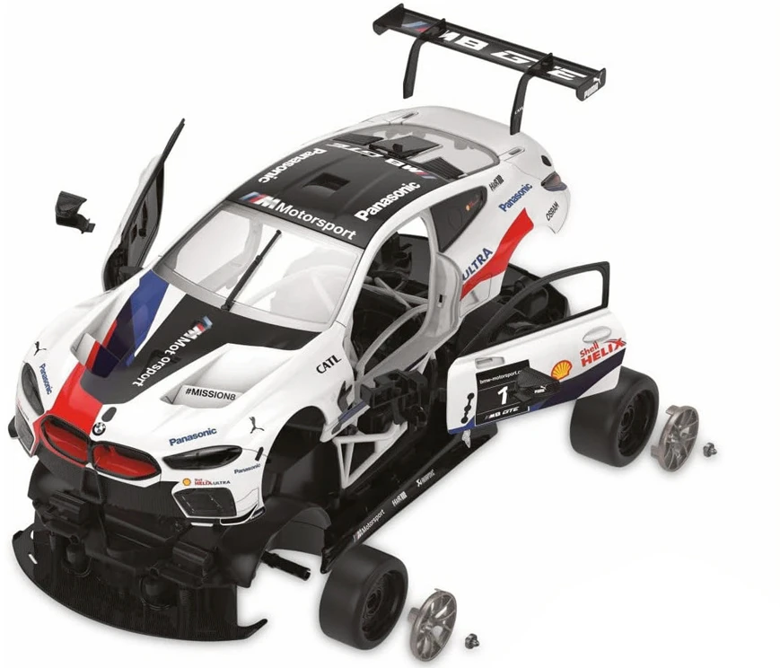 Jokomisiada Rastar 1:18 modelis BMW M8 GTE nuotoliniu būdu valdomam automobiliui