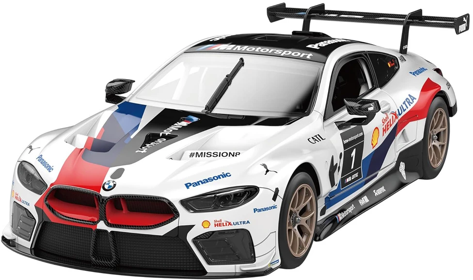 Jokomisiada Rastar 1:18 modelis BMW M8 GTE nuotoliniu būdu valdomam automobiliui