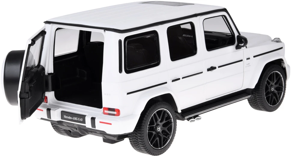Jokomisiada Rastar nuotolinio valdymo automobilis Mercedes AMG G63 1:14 nuotolinio valdymo pultas + žibintai RC0710