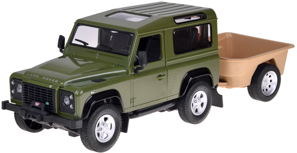 Jokomisiada Rastar nuotolinio valdymo automobilis Land Rover Defender 1:14 nuotolinio valdymo pultas su šviesomis RC0712