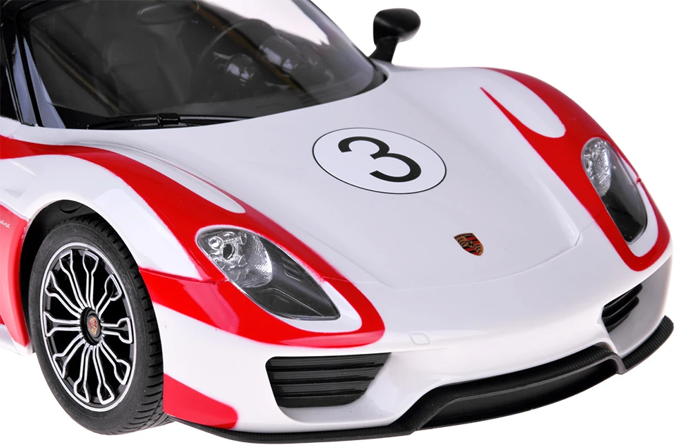 Jokomisiada Rastar nuotolinio valdymo automobilis Porsche 918 Spyder 1:14 nuotolinio valdymo pultas su šviesomis