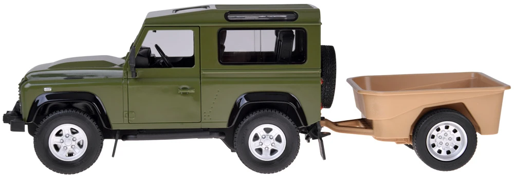 Jokomisiada Rastar nuotolinio valdymo automobilis Land Rover Defender 1:14 nuotolinio valdymo pultas su šviesomis RC0712
