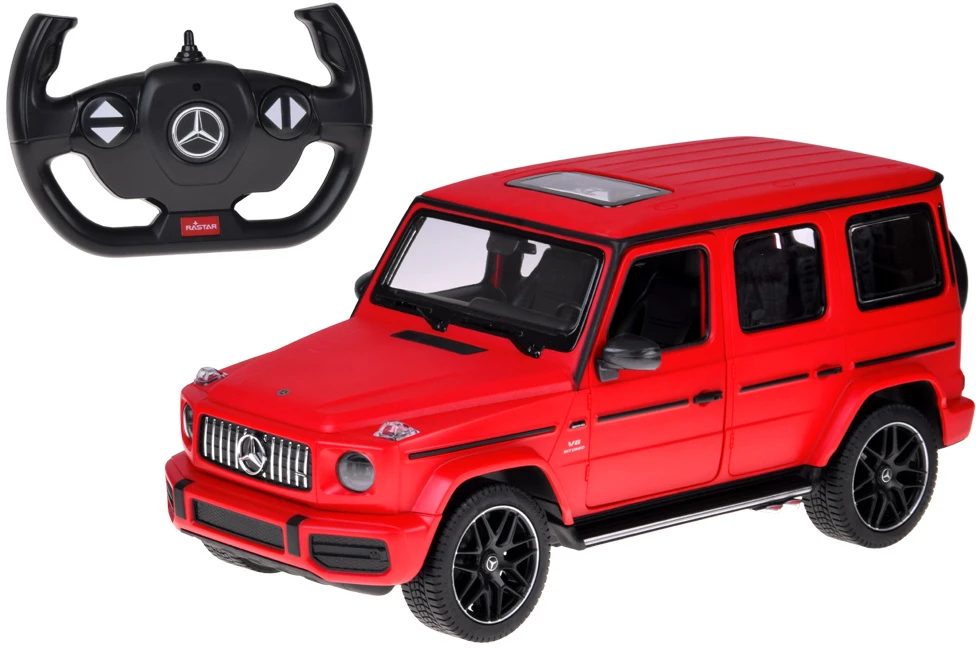 Jokomisiada Rastar nuotolinio valdymo automobilis Mercedes AMG G63 1:14 nuotolinio valdymo pultas + žibintai RC0710