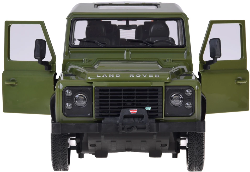Jokomisiada Rastar nuotolinio valdymo automobilis Land Rover Defender 1:14 nuotolinio valdymo pultas su šviesomis RC0712