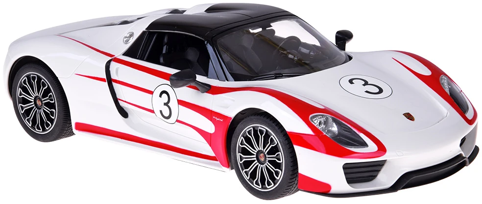 Jokomisiada Rastar nuotolinio valdymo automobilis Porsche 918 Spyder 1:14 nuotolinio valdymo pultas su šviesomis