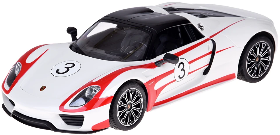 Jokomisiada Rastar nuotolinio valdymo automobilis Porsche 918 Spyder 1:14 nuotolinio valdymo pultas su šviesomis
