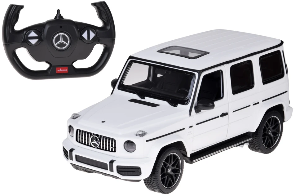 Jokomisiada Rastar nuotolinio valdymo automobilis Mercedes AMG G63 1:14 nuotolinio valdymo pultas + žibintai RC0710