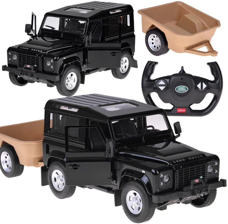Jokomisiada Rastar nuotolinio valdymo automobilis Land Rover Defender 1:14 nuotolinio valdymo pultas su šviesomis RC0712