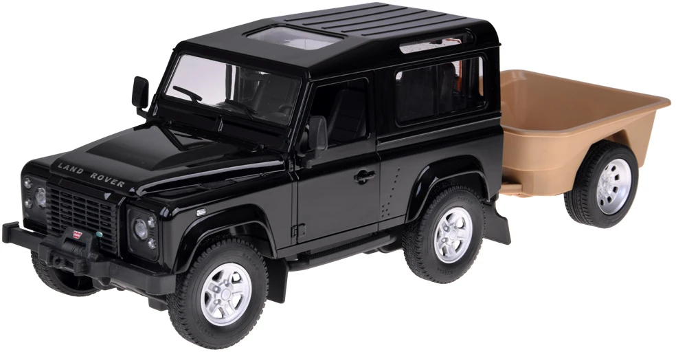 Jokomisiada Rastar nuotolinio valdymo automobilis Land Rover Defender 1:14 nuotolinio valdymo pultas su šviesomis RC0712