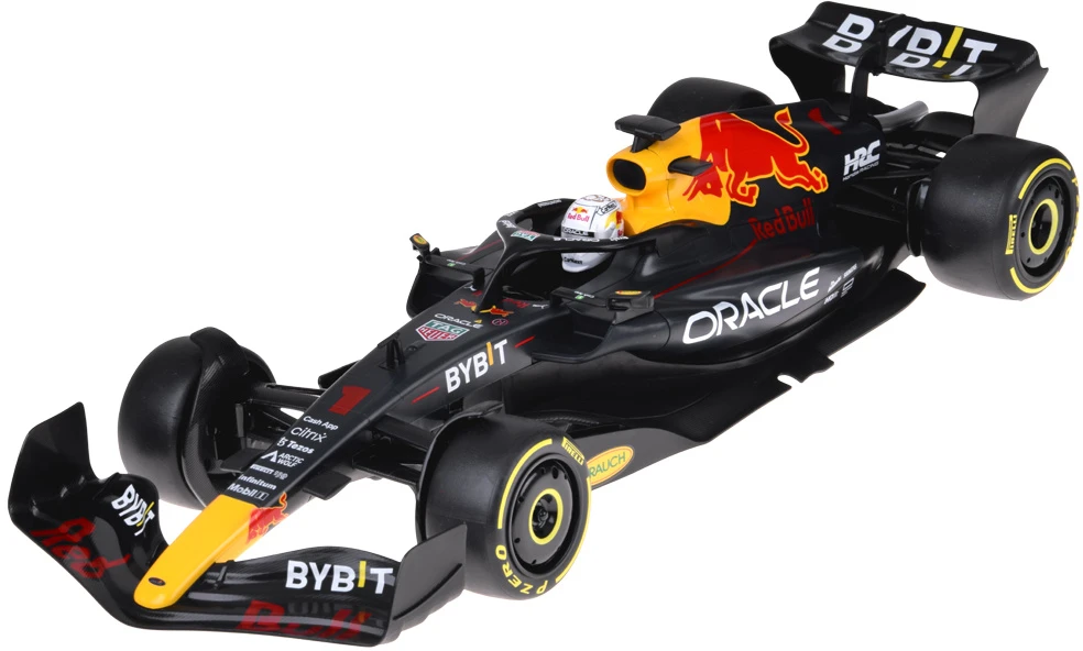 Jokomisiada Rastar RB18 F1 automobilio nuotolinio valdymo modelis „Raudona Bull Racing“ 1:12