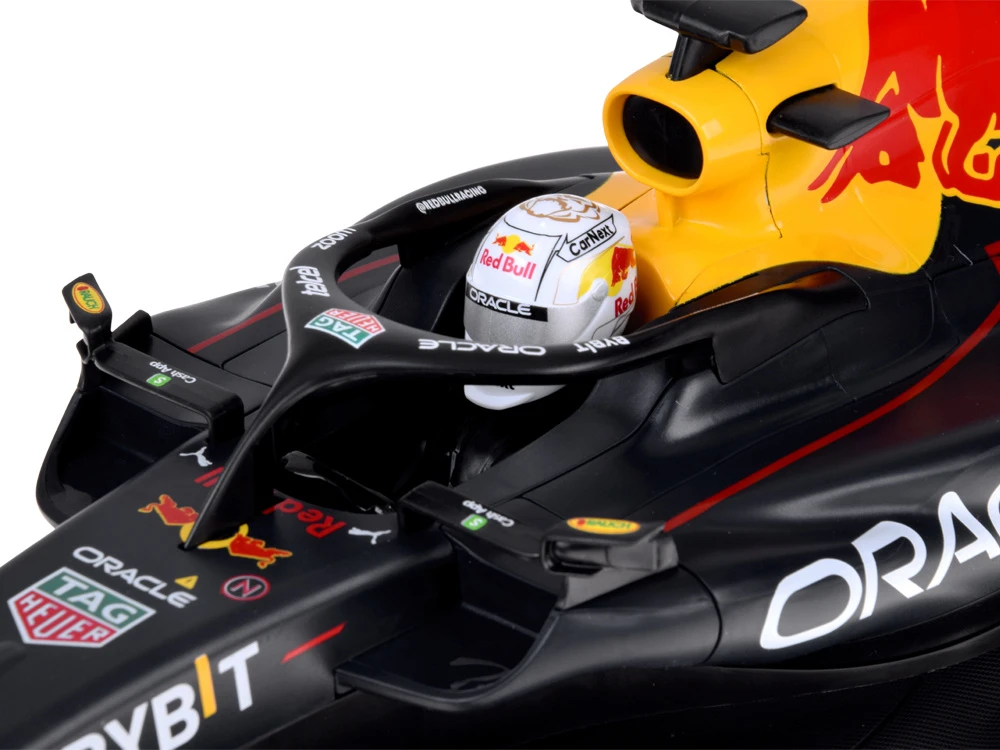 Jokomisiada Rastar RB18 F1 automobilio nuotolinio valdymo modelis „Raudona Bull Racing“ 1:12