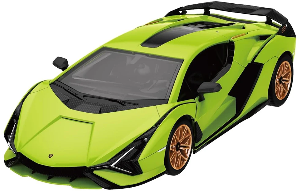 Jokomisiada Rastar 1:18 modelis Sian FKP37 nuotolinio valdymo automobiliui surinkti