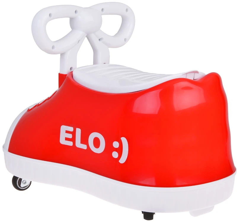 Jokomisiada Raudona SNEAKER Elo :) - RIDE ON batas Super besisukantis + muzika SP0813