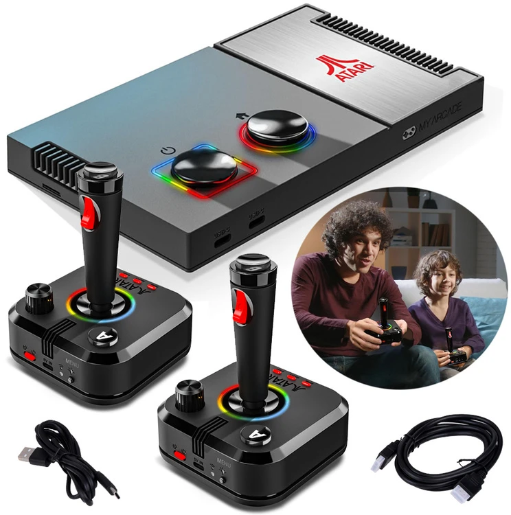 Jokomisiada MY ARCADE Mano Arcade Gamestation Pro Atari 200 žaidimai
