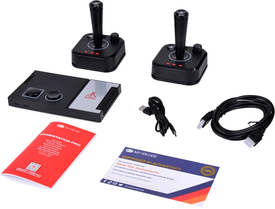 Jokomisiada MY ARCADE Mano Arcade Gamestation Pro Atari 200 žaidimai