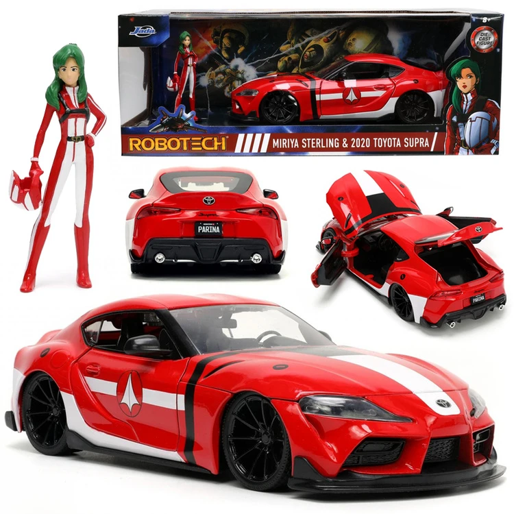 Jokomisiada Robotech Metal Car: Miriya Sterling & 2020 Toyota Supra 1:24 ZA6184