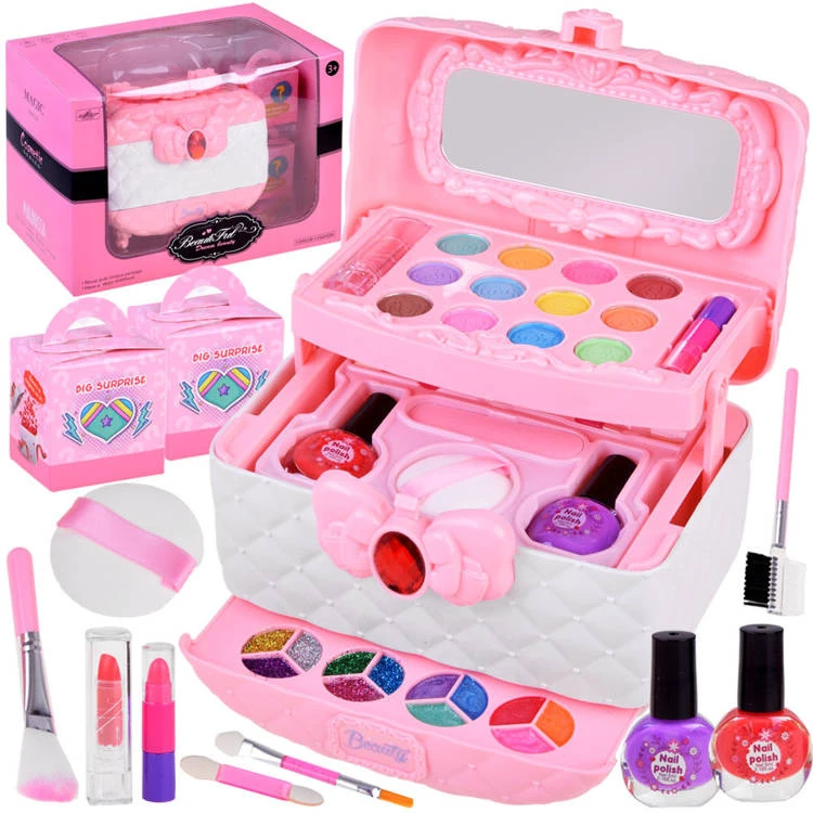 Jokomisiada Rožinė Beauty Chest makeup set ZA4175