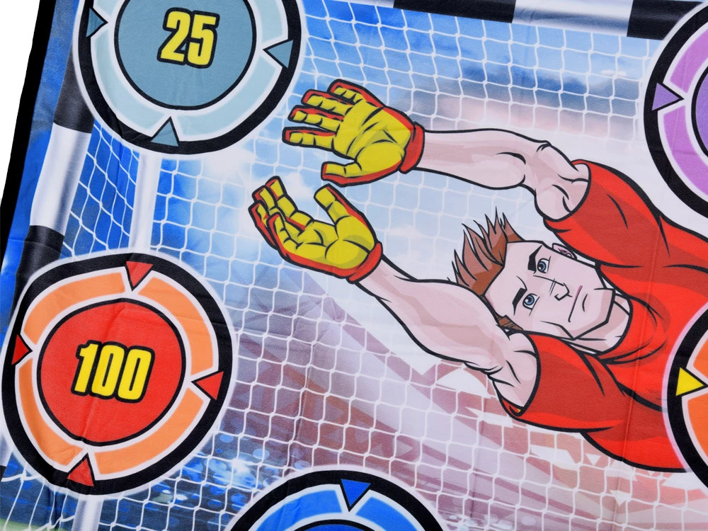 Jokomisiada šaudymo sienos žaidimų rinkinys + šviečiantis futbolo kamuolys ZA5599
