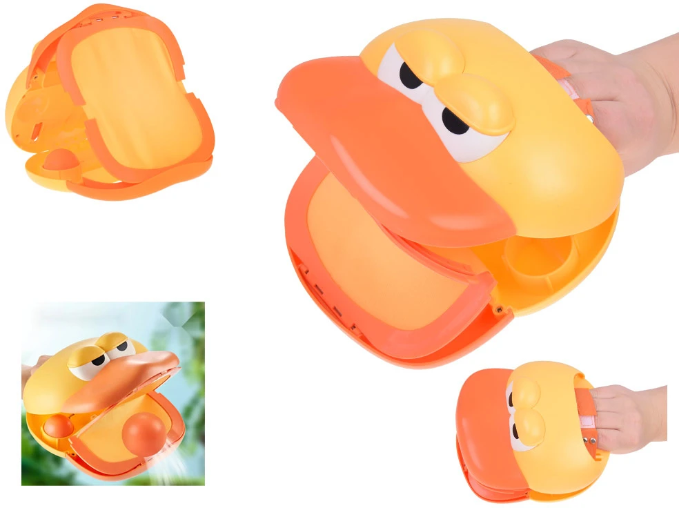 Jokomisiada Šaudymo pirštinė su paleidimo priemone x2 arkadinis žaidimas DUCK + kamuoliukai ZA5604